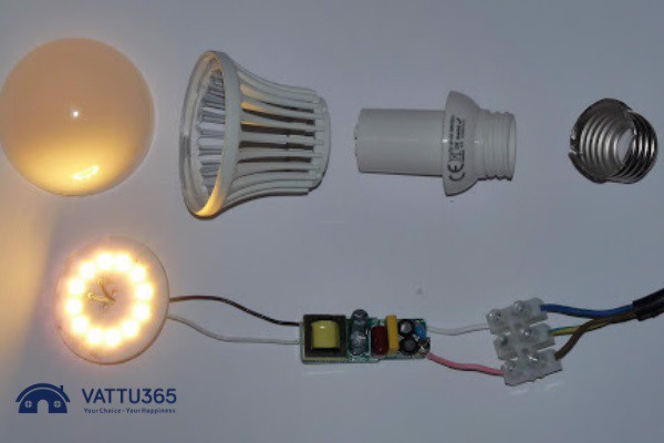 Anh (chị) có biết về cấu tạo đèn LED?