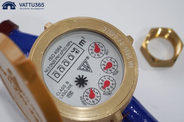 Đồng hồ nước phi 27 có mã LXSG-20E chuẩn B