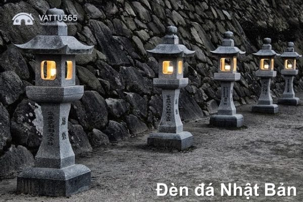 Mẫu đèn đá Nhật đẹp.