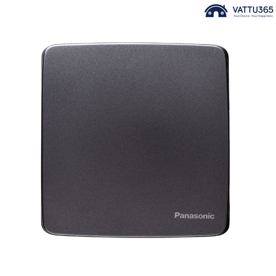 Bộ công tắc đơn trung gian Panasonic WMT594MYH-VN xám ánh kim
