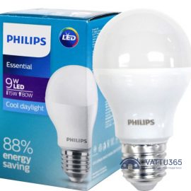 Đèn LED bulb E27 9W Essential G5 - Philips