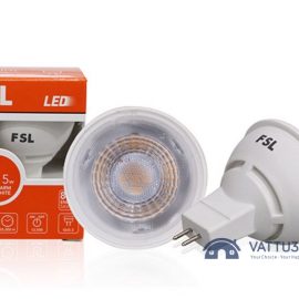 Đèn LED bulb MR16 đui ghim GU5.3 5W-12V - FSL