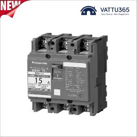 Mặt trước của cầu dao bảo vệ quá tải và ngắn mạch BBW315Y 15A