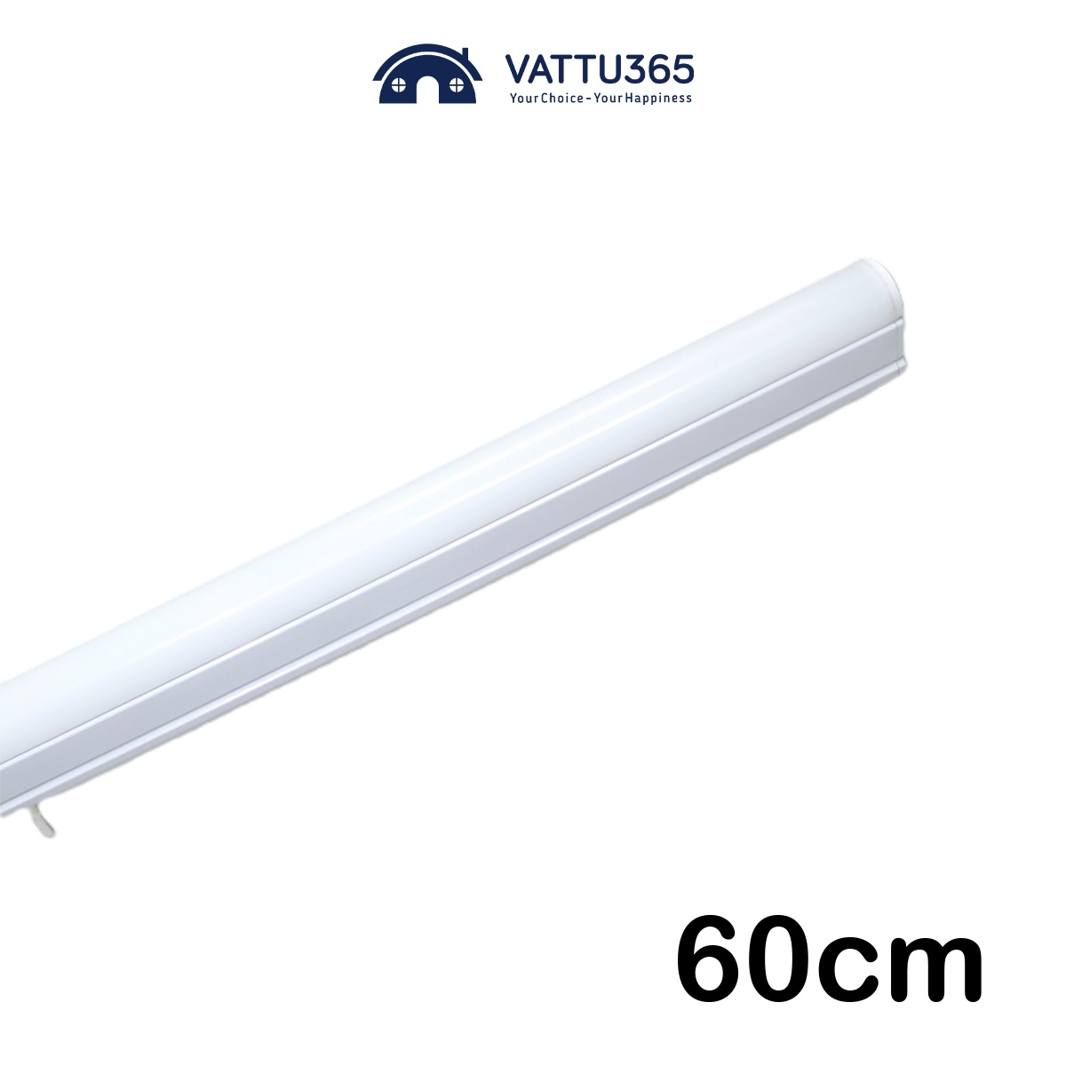 Bộ Batten LED tuýp siêu mỏng liền máng MPE 60cm BT8-60T/V