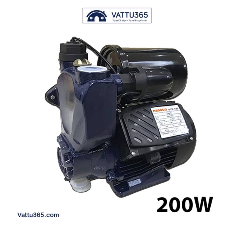 Máy bơm tăng áp nước nóng Nanoco 200W NSP200-A