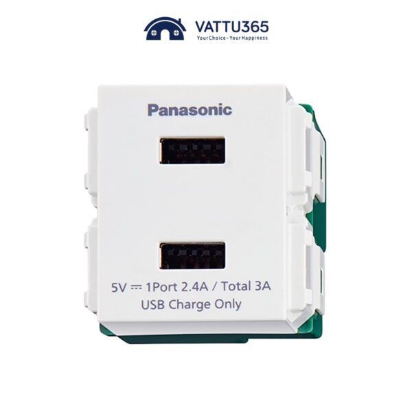 Ổ cắm USB Pansonic WEF11821W, WEF11821H