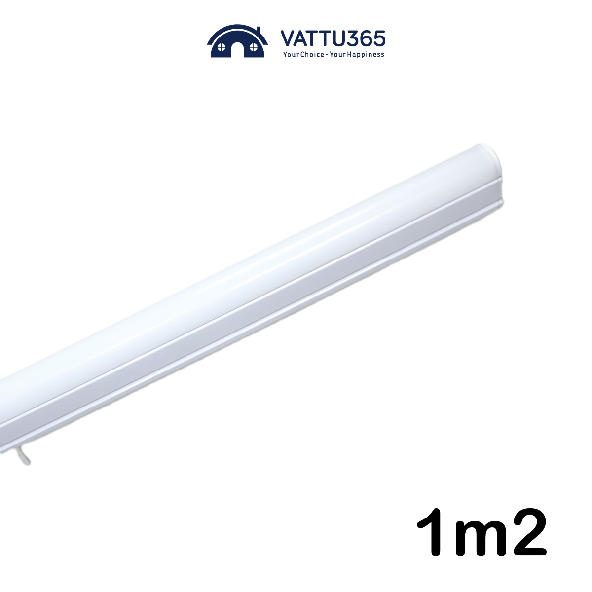 Bộ Batten LED tuýp siêu mỏng liền máng MPE 1m2 BT8-120T/V
