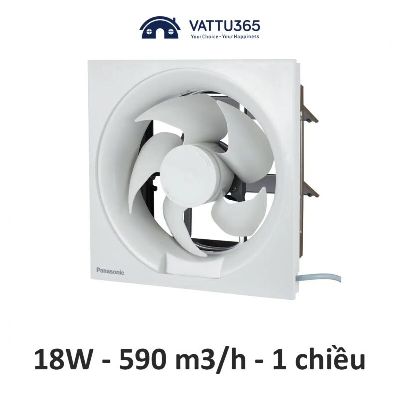 Quạt hút gắn tường Panasonic FV-20AU1 1 chiều không màn che