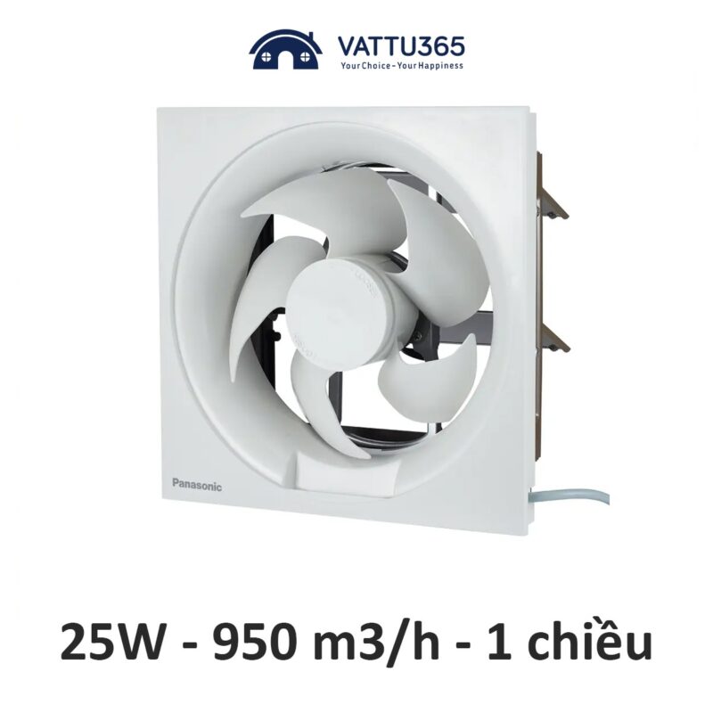 Quạt hút gắn tường Panasonic FV-25AU1 1 chiều không màn che