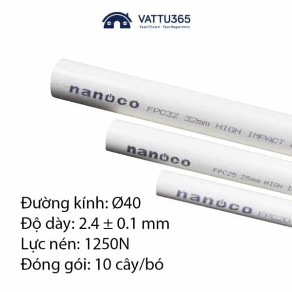ong-luon-day-dien-cung-pvc-nanoco-FPC40H