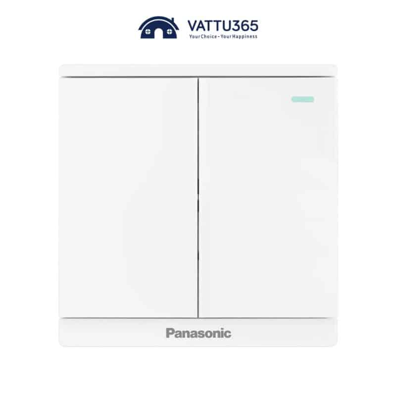 [Moderva] Bộ 2 công tắc 1 chiều Panasonic Trắng/Vàng/Xám | Vật Tư 365