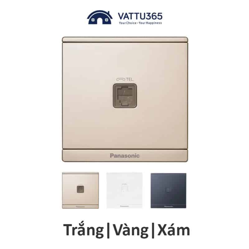 [Moderva] Bộ 1 ổ cắm điện thoại 4 cực Panasonic | Vật Tư 365