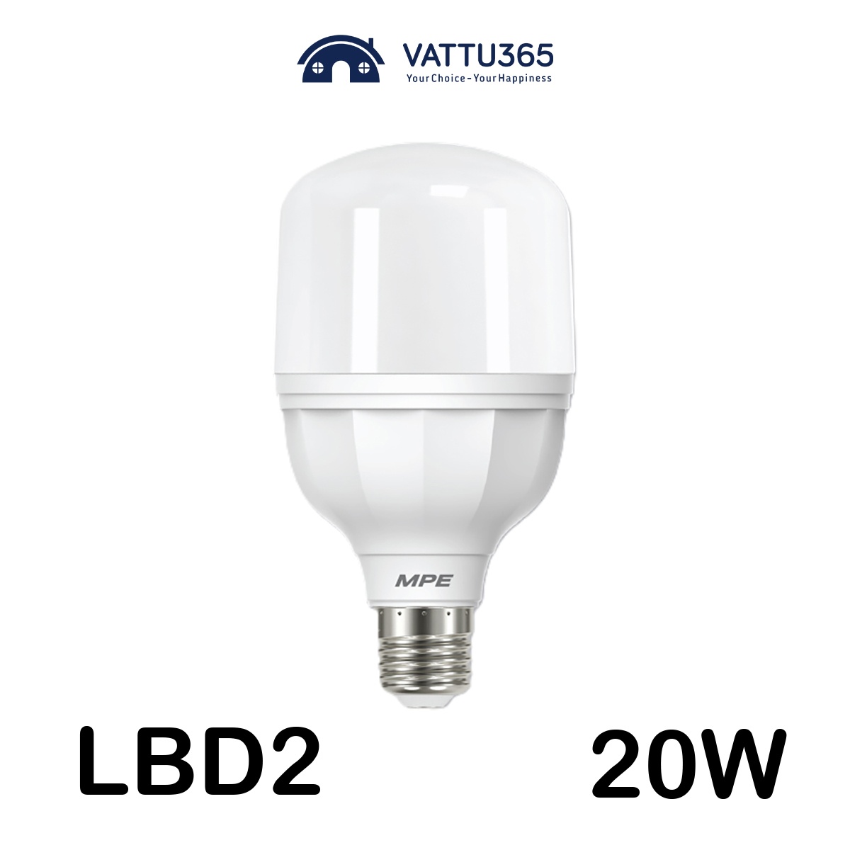 Đèn LED Bulb 20W MPE LBD2-20