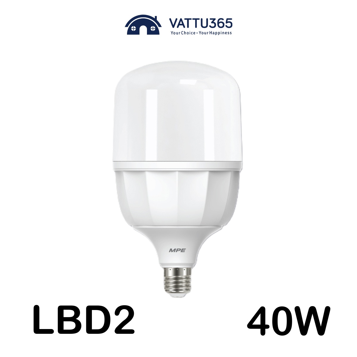 Đèn LED Bulb 40W MPE LBD2-40