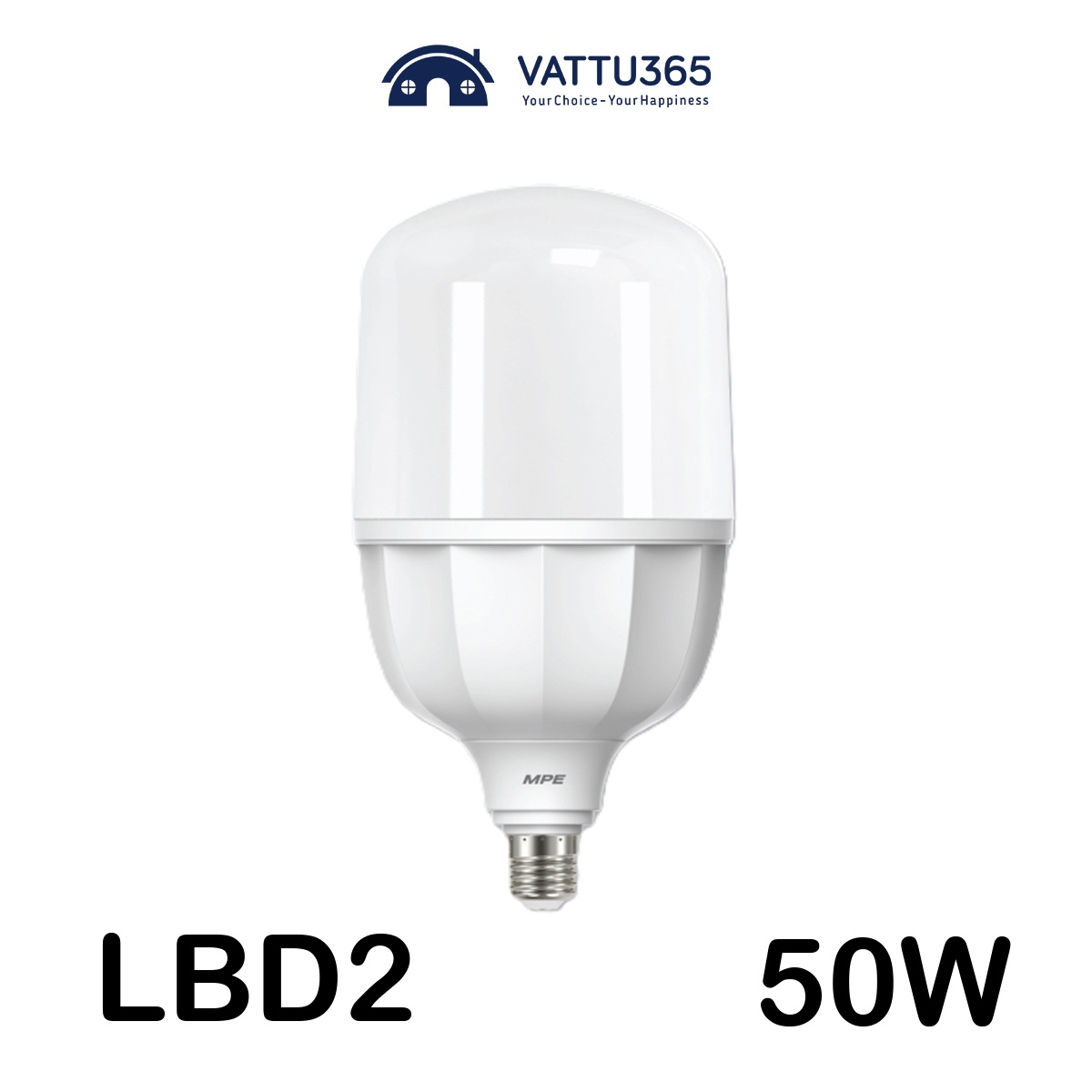 Đèn LED Bulb 50W MPE LBD2-50
