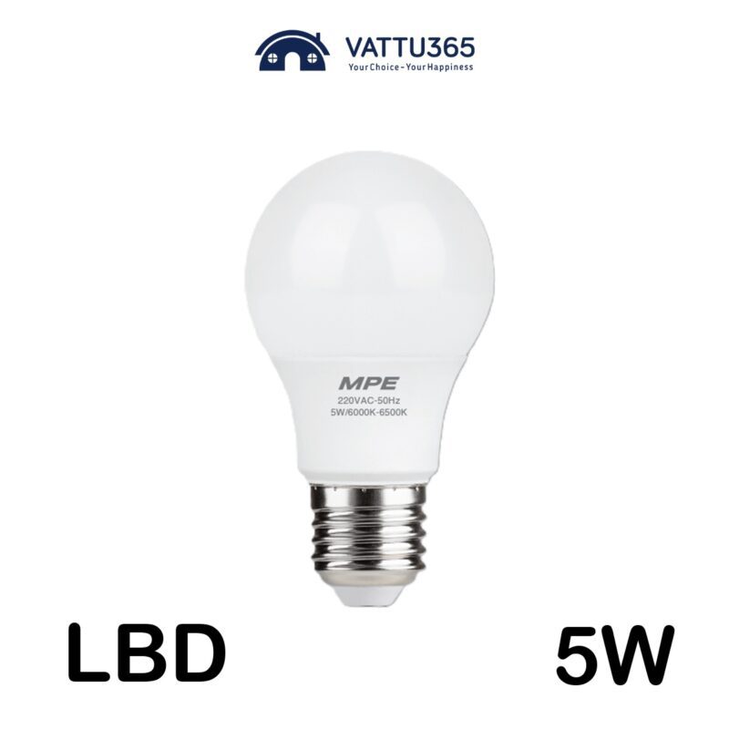Bóng đèn LED Bulb 5W MPE LBD-5