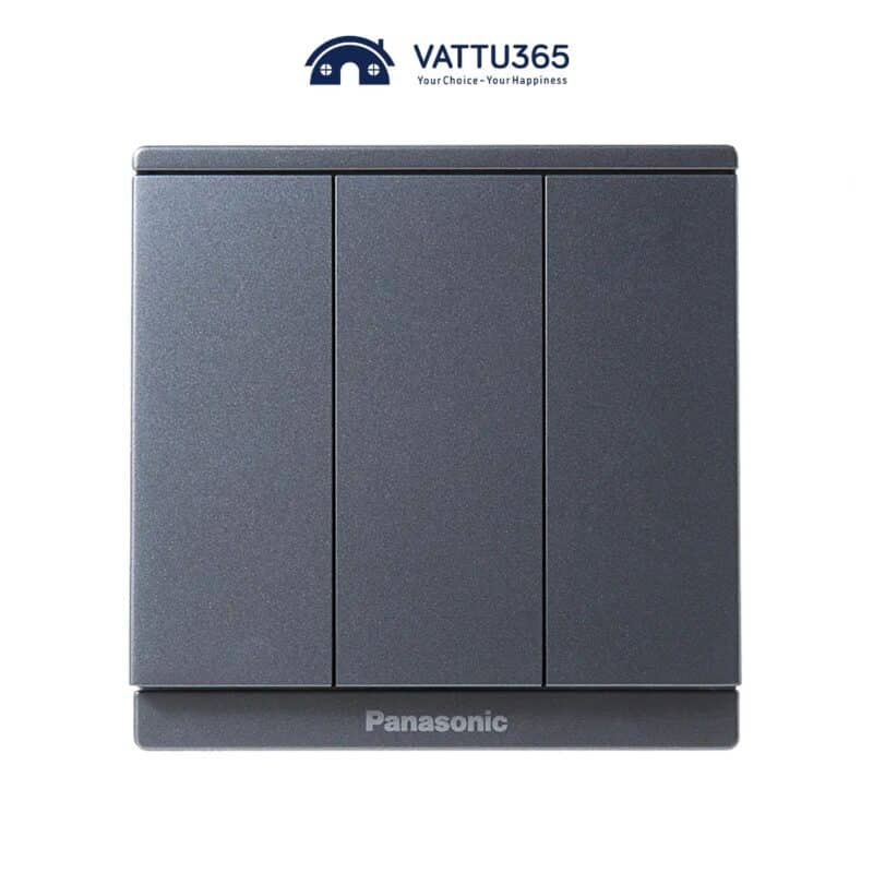 [Moderva] Bộ 3 công tắc 2 chiều Panasonic Trắng/Vàng/Xám | Vật Tư 365