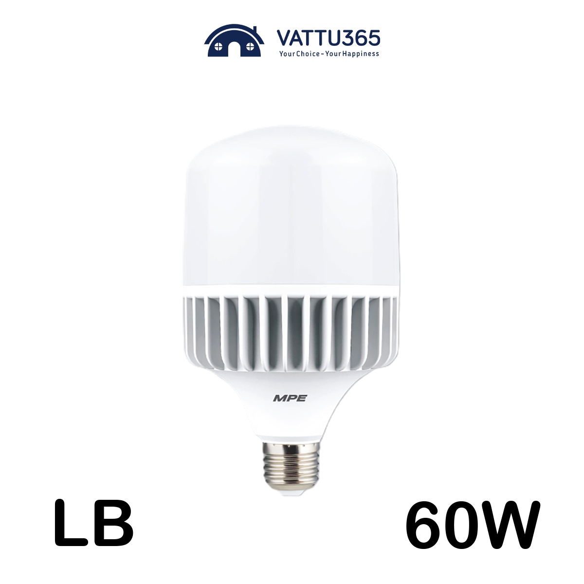 Đèn LED Bulb 60W MPE LBA-60T