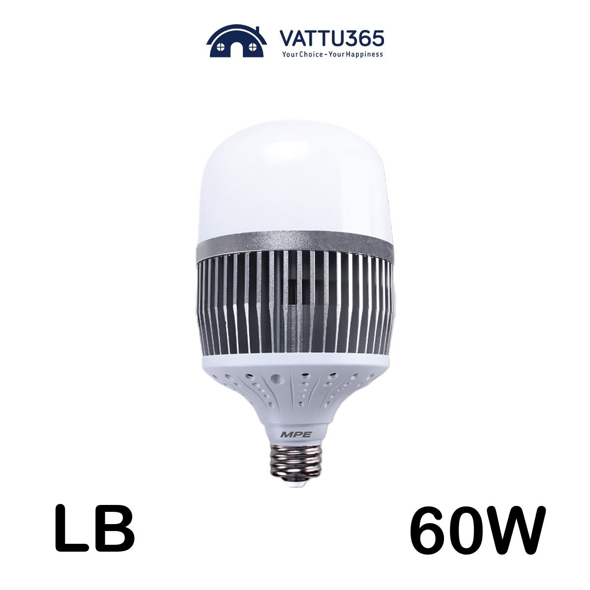 Đèn LED Bulb 60W MPE LB-60T