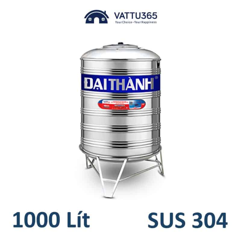 Bồn nước Đại Thành 1000 lít đứng Inox 304