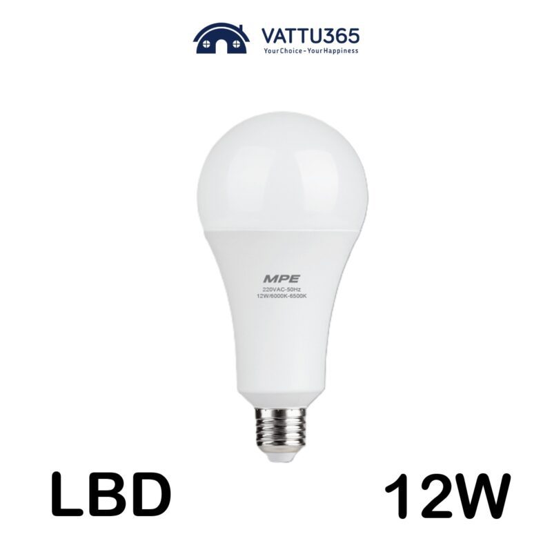 Bóng đèn LED Bulb 12W MPE LBD-12