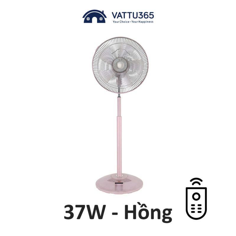 Quạt đứng Panasonic F-308NHP | Màu Hồng, 37W, 1/f Yuragi