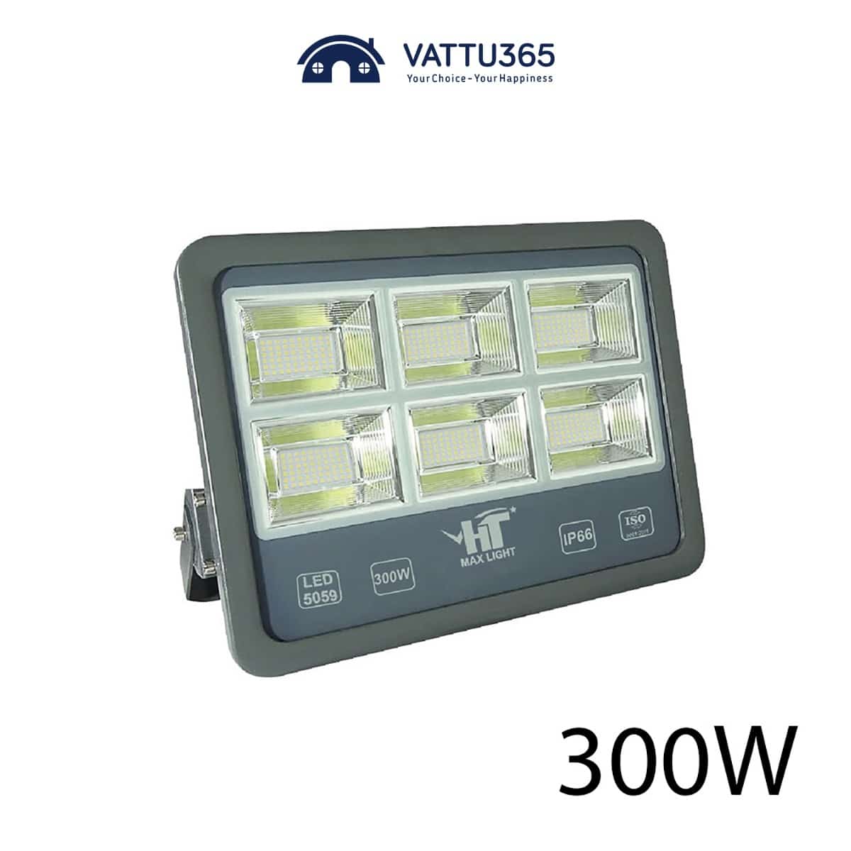 Đèn pha LED HT 300W chống nước IP66 5059 Series | Chính hãng HT