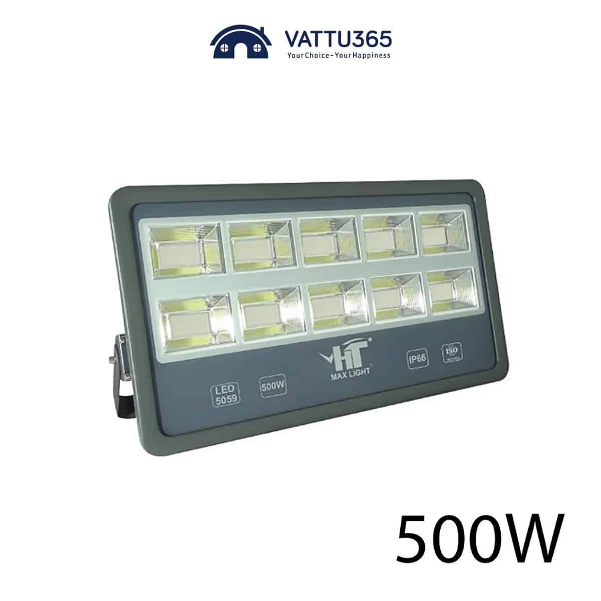 Đèn pha LED HT 500W chống nước IP66 5059 Series | Chính hãng HT