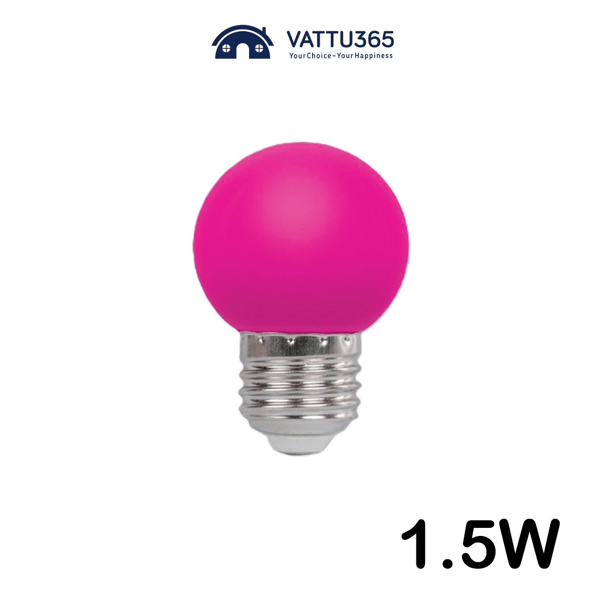 Bóng đèn LED màu hồng 1.5W MPE LBD-3PK