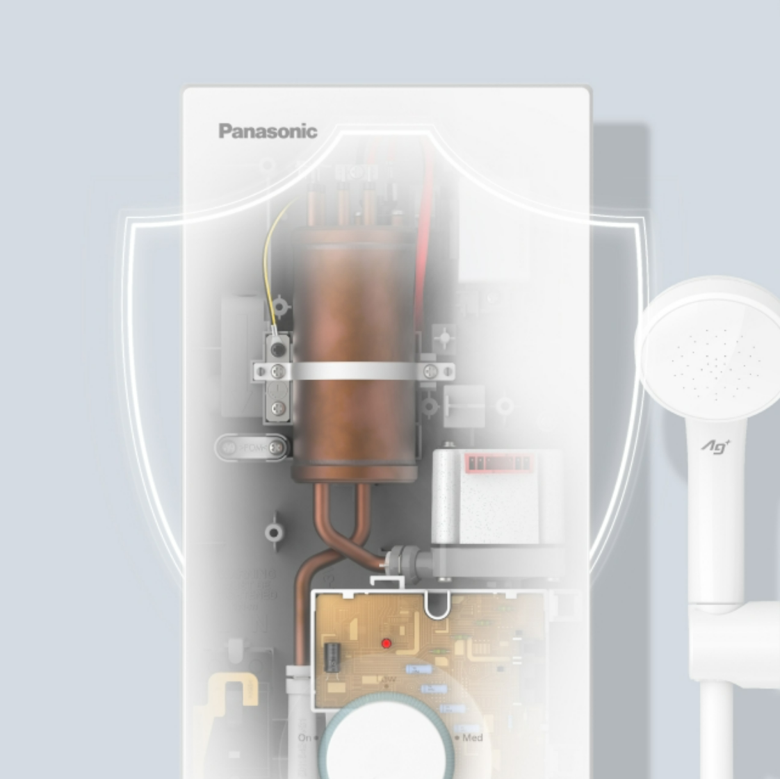 9 tính năng an toàn cho máy nước nóng Panasonic V-Series