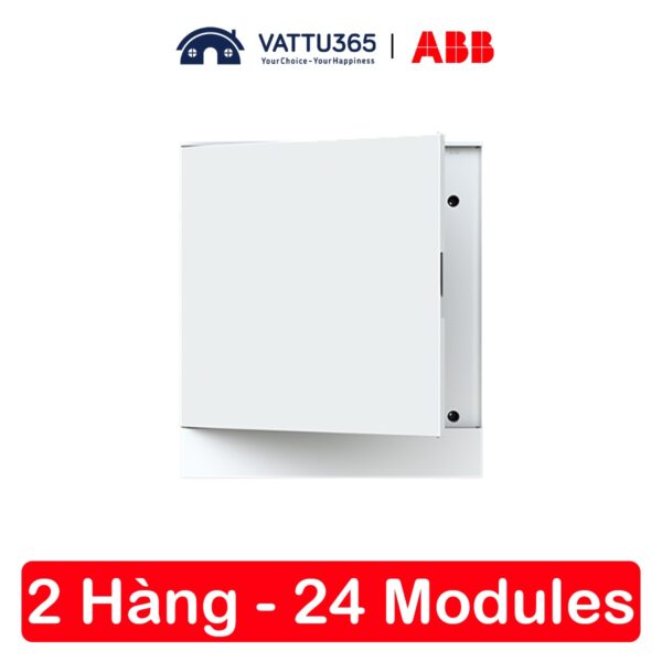 Tủ điện ABB 24 Modules lắp nổi cửa trắng 1SZR004002A2107