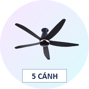 Quạt trần 5 cánh